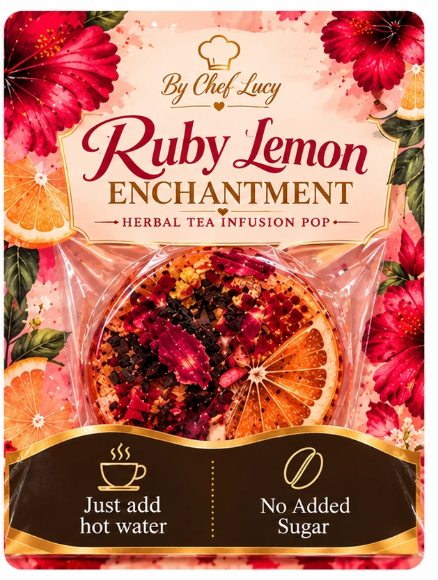 Ruby Lemon Enchantment infusion pop